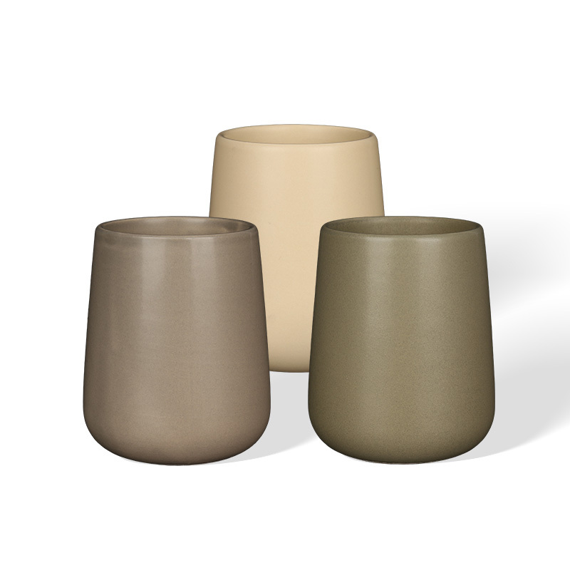 Wholesale Minimalist Matte Ceramic Bathroom Set Wholesale