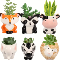 Wholesale Creative Animal-shaped Ceramic Flower Pots