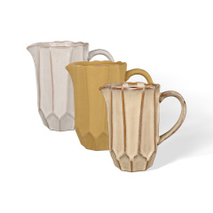 Wholesale of Ceramic Vase with Three-dimensional Geometric Facets