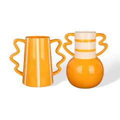Wholesale Retro Fun and Colorful Ceramic Vases