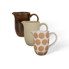 Wholesale Vertical Double-Eared Design Ceramic Vase