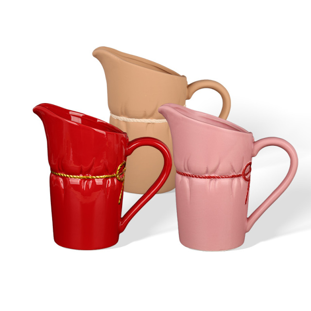 Wholesale butterfly-ribbon ceramic vase