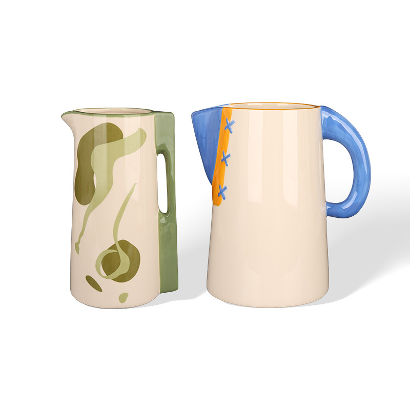 Wholesale Retro Fun and Colorful Ceramic Vases