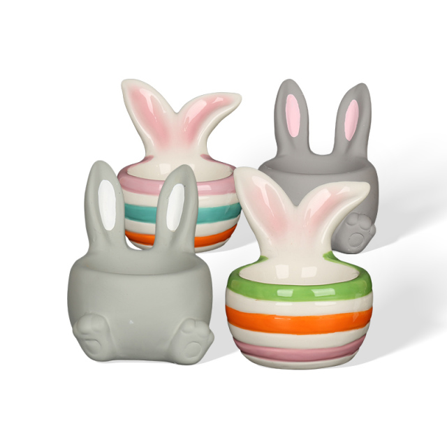 Wholesale Easter-themed ceramic figurines in a pastoral style