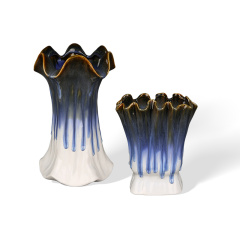 Factory Wholesale Ceramic Vase with Kiln Change Glaze