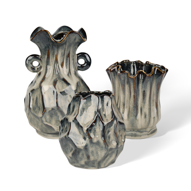 Factory Wholesale Ceramic Vase with Kiln Change Glaze