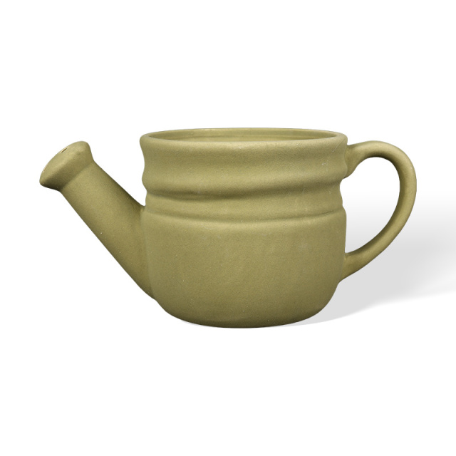 Factory Wholesale Design of ceramic vase with half-thread