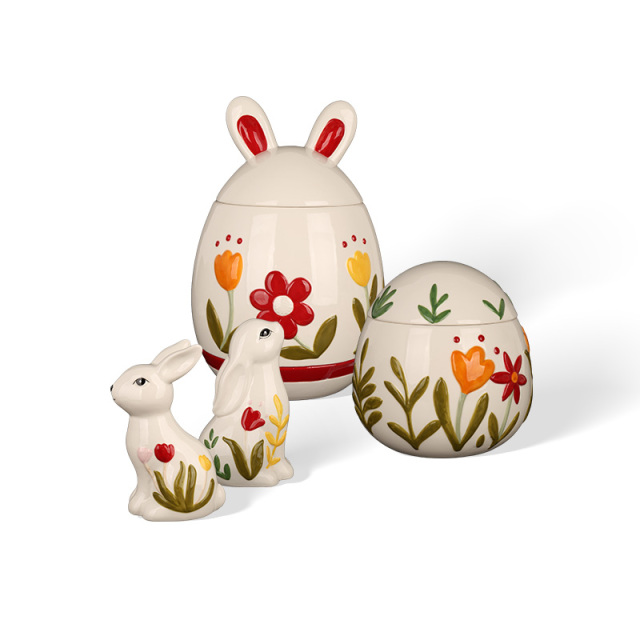 Wholesale Easter ceramic figurine sets