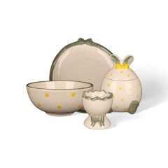 Wholesale fresh Easter ceramic tableware