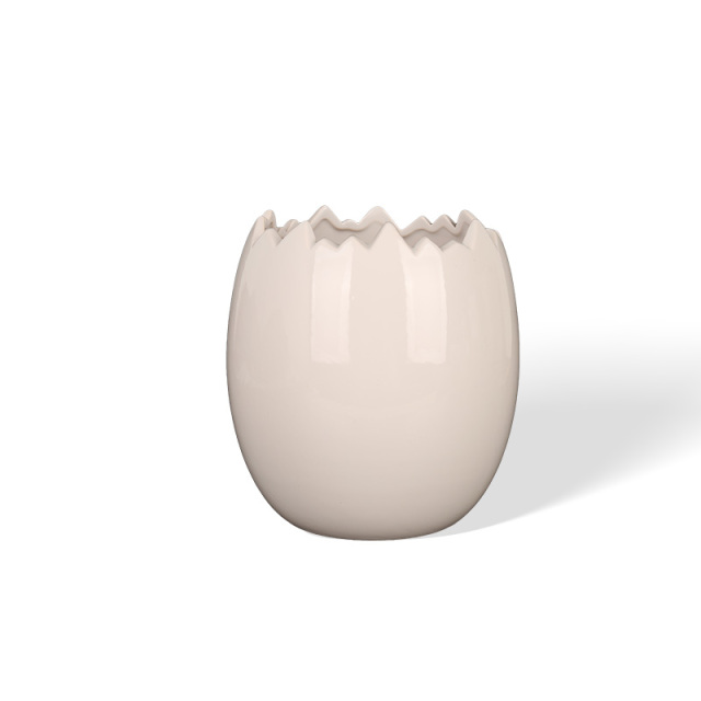 Wholesale Easter Rabbit Egg Ceramic Flower Pots