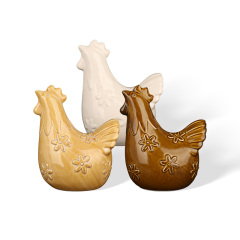 Wholesale Easter Rabbit, Duck, and Chicken Ceramic Ornament