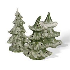 Wholesale Christmas tree-shaped ceramic ornaments