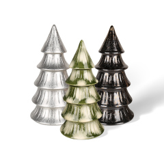Wholesale Christmas tree-shaped ceramic ornaments