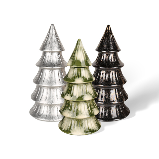 Wholesale Christmas tree-shaped ceramic ornaments