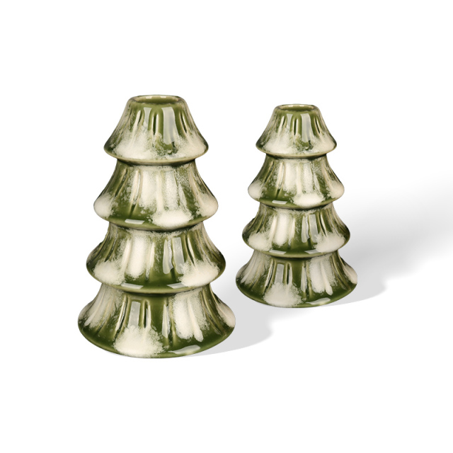 Wholesale Christmas tree-shaped ceramic ornaments