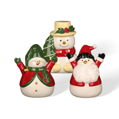 Wholesale Ceramic ornaments with multiple styles for Christmas