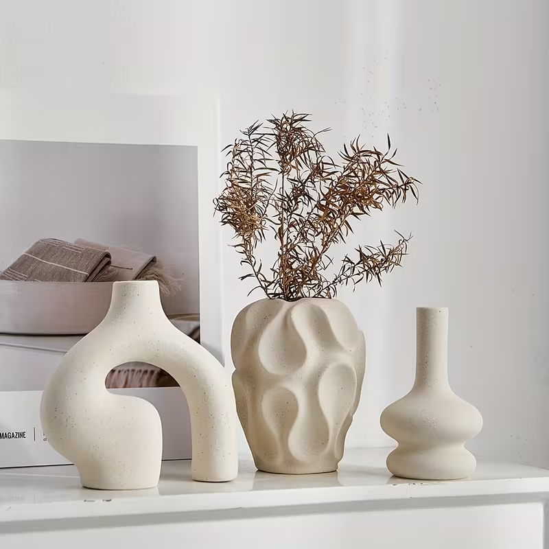 Factory Wholesale minimalist ceramic vase