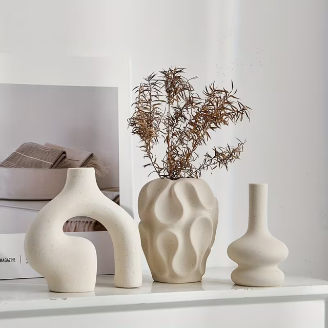 Factory Wholesale minimalist ceramic vase