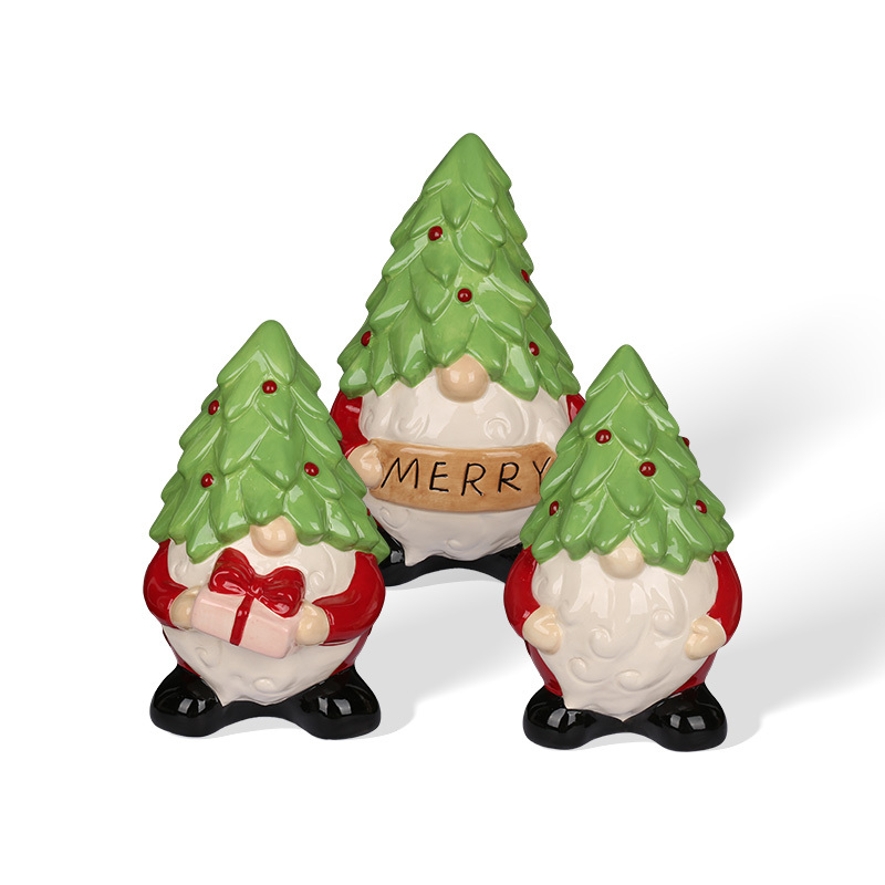 Wholesale Ceramic ornaments with multiple styles for Christmas