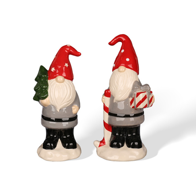 Wholesale cute and soothing Christmas ceramic ornaments
