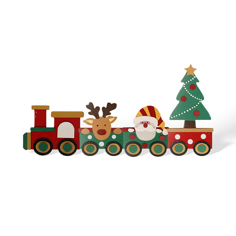Wholesale Christmas Wood Collage Decorations