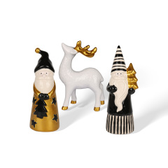 Wholesale Ceramic ornaments with multiple styles for Christmas