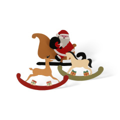 Wholesale Christmas Wood Collage Decorations