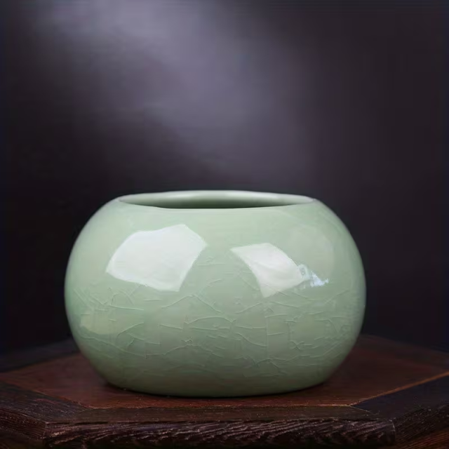 Factory Wholesale Ge Yao Retro Ceramic Flower Pots