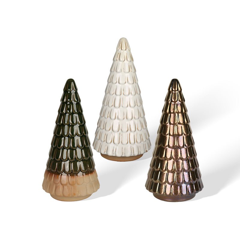 Wholesale Christmas tree-shaped ceramic ornaments