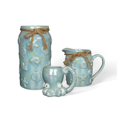 Wholesale Fun Oceanic Bio-Ceramic Vase