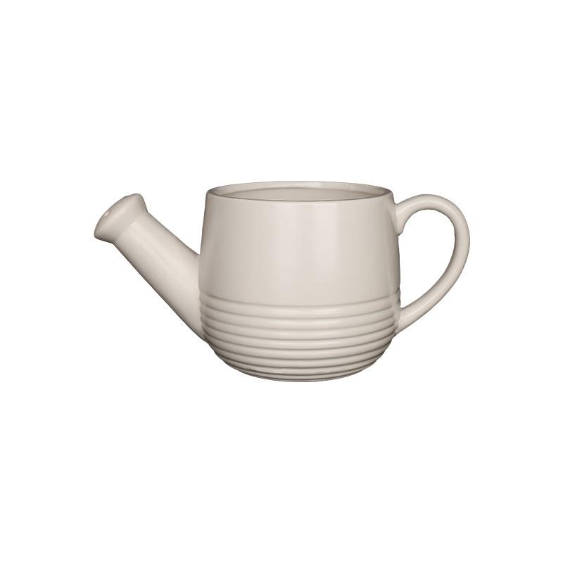 Wholesale Nordic striped ceramic flower pots