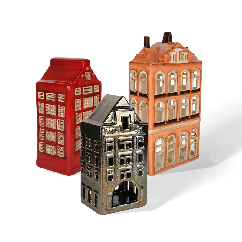 Wholesale European Town Series Ceramic Carving