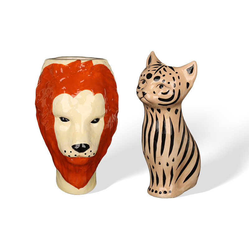 Wholesale African Wild Series Ceramic Decorations