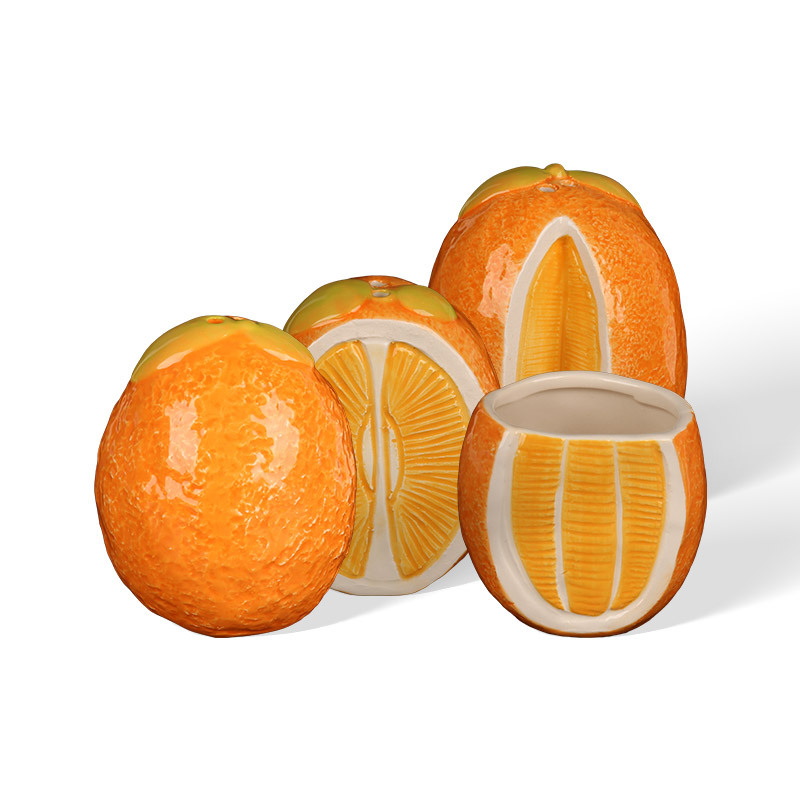 Wholesale Fruit Party Series Ceramic Decorations