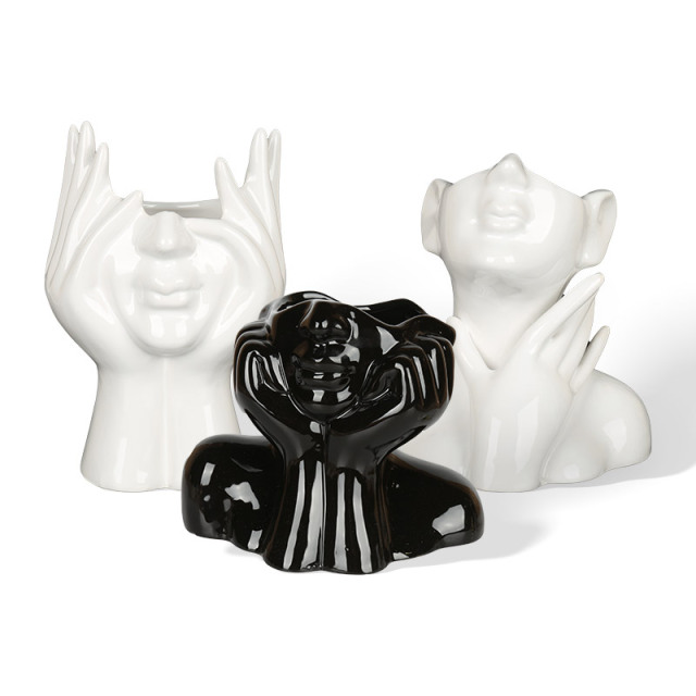 Wholesale Human Body Art Ceramic Decorations