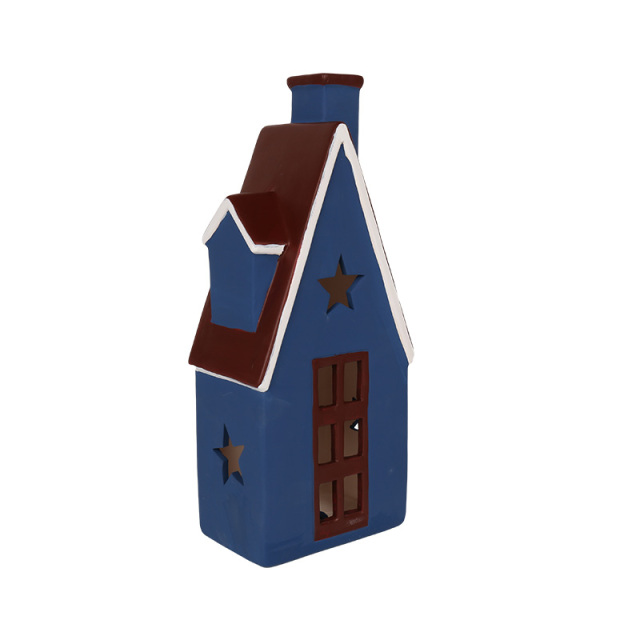 Wholesale Small Town Series of Ceramic Openwork Decorative Items