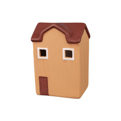 Wholesale Hand-painted small house ceramic figurine series