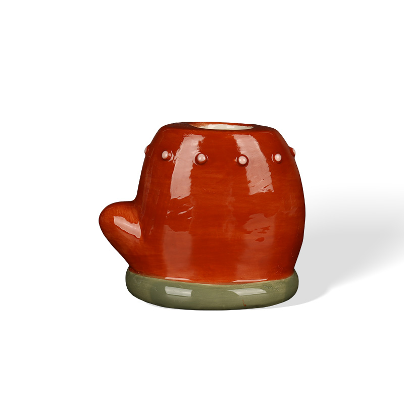 Wholesale Christmas-themed 3D ceramic candlesticks