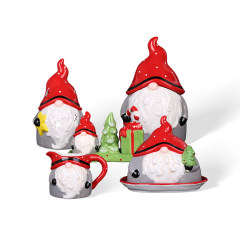 Wholesale Santa Claus-themed ceramic tableware sets