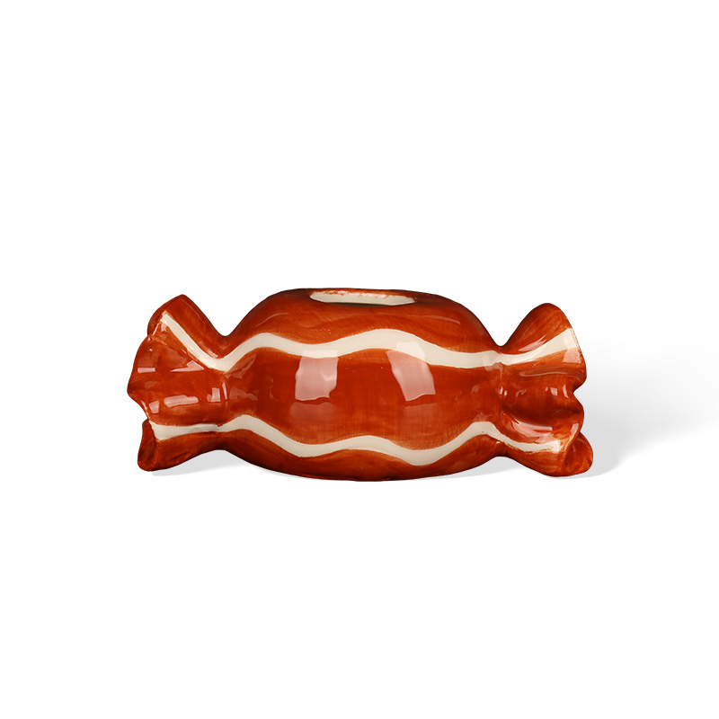 Wholesale Christmas-themed 3D ceramic candlesticks