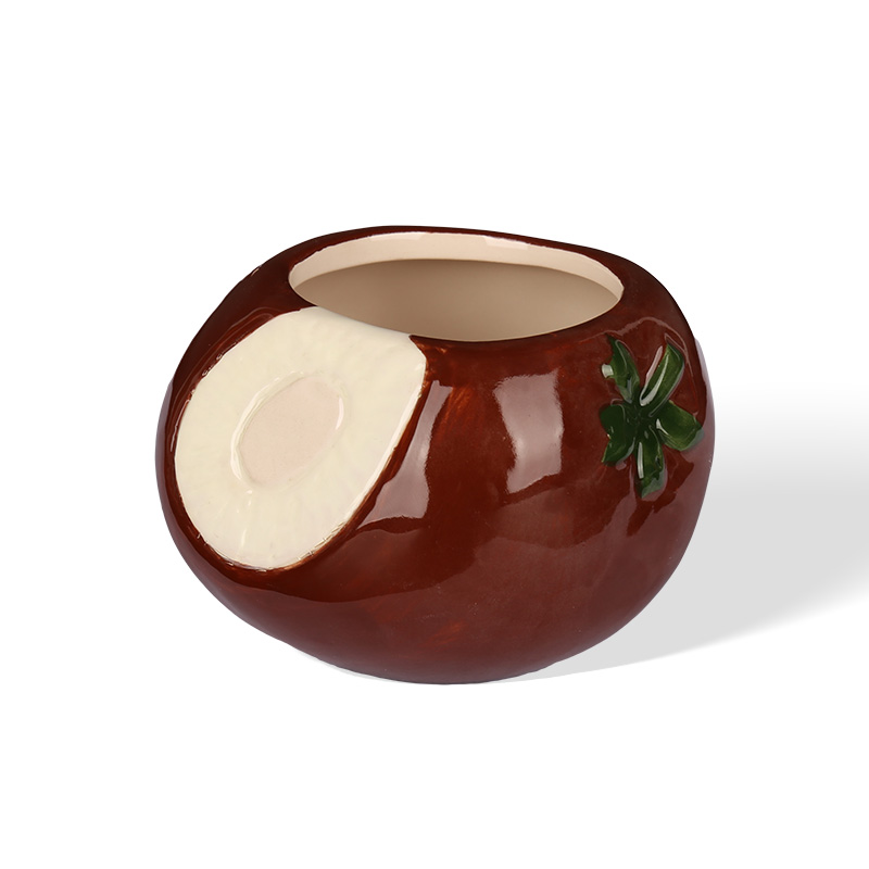 Wholesale Summer Fruit Fun Series Ceramic Candle Cans