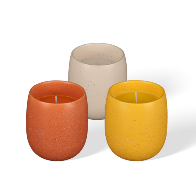 Wholesale Winter Scenery Series Ceramic Candle Vases