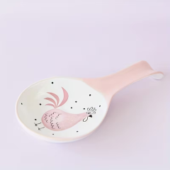 Wholesale fun chick Easter ceramic spoon holder