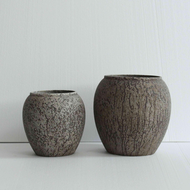 Wholesale Wabi-Sabi Style Magnesium Oxide Rhyolite Flower Pot