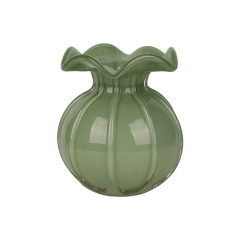 Wholesale vintage glass vases with floral designs