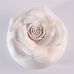 Wholesale Mother's Day Handmade Rose Ceramic Aromatherapy Diffusers
