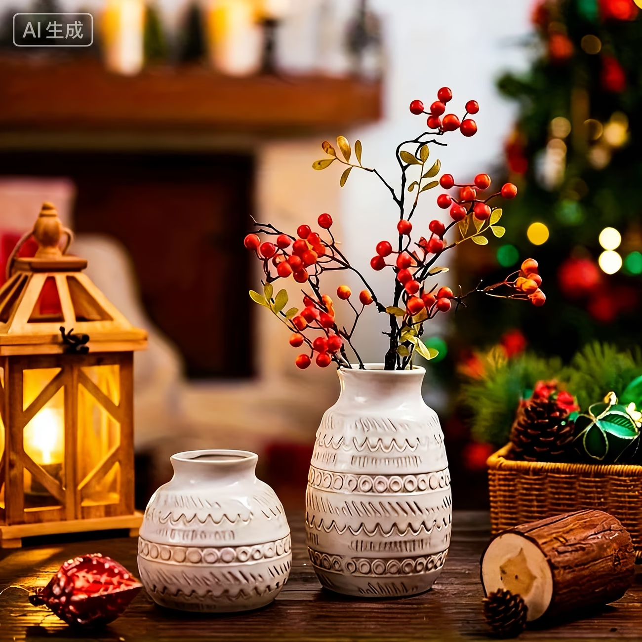 Wholesale Bohemian-style Relief Ceramic Vase