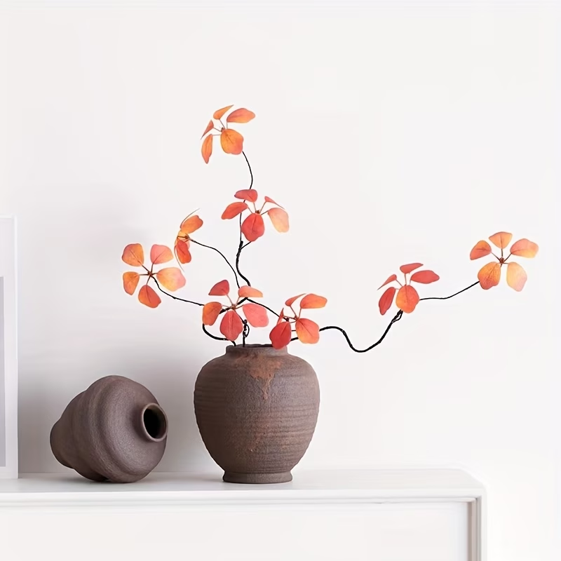 Wholesale Handmade Earthenware Texture and Vintage Aging Ceramic Vase