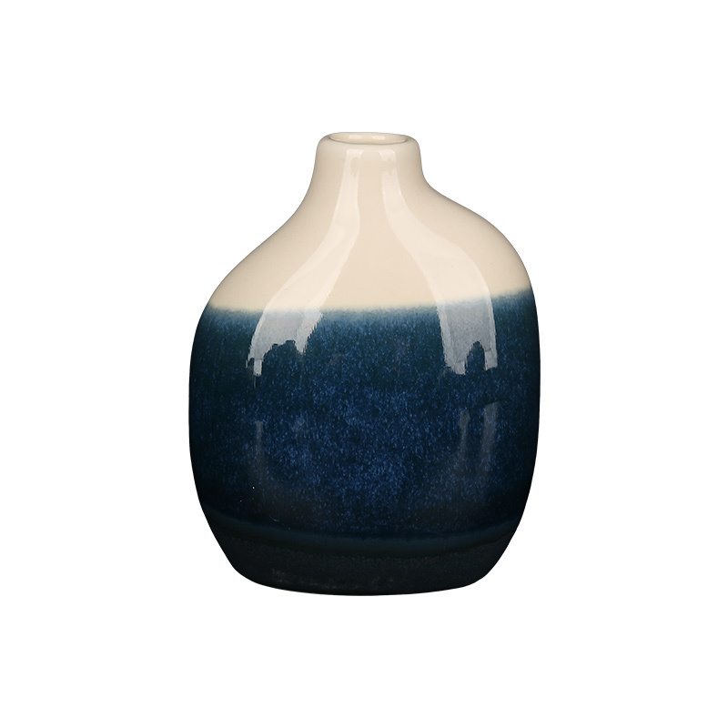 Wholesale Flat Sloped‑Shoulder Ceramic Reed Diffuser Bottle