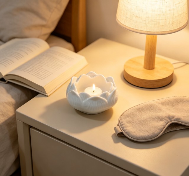 Wholesale Lotus Ceramic Candle Holder